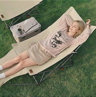 Portable Camping Chair with 4 Adjustable Angles